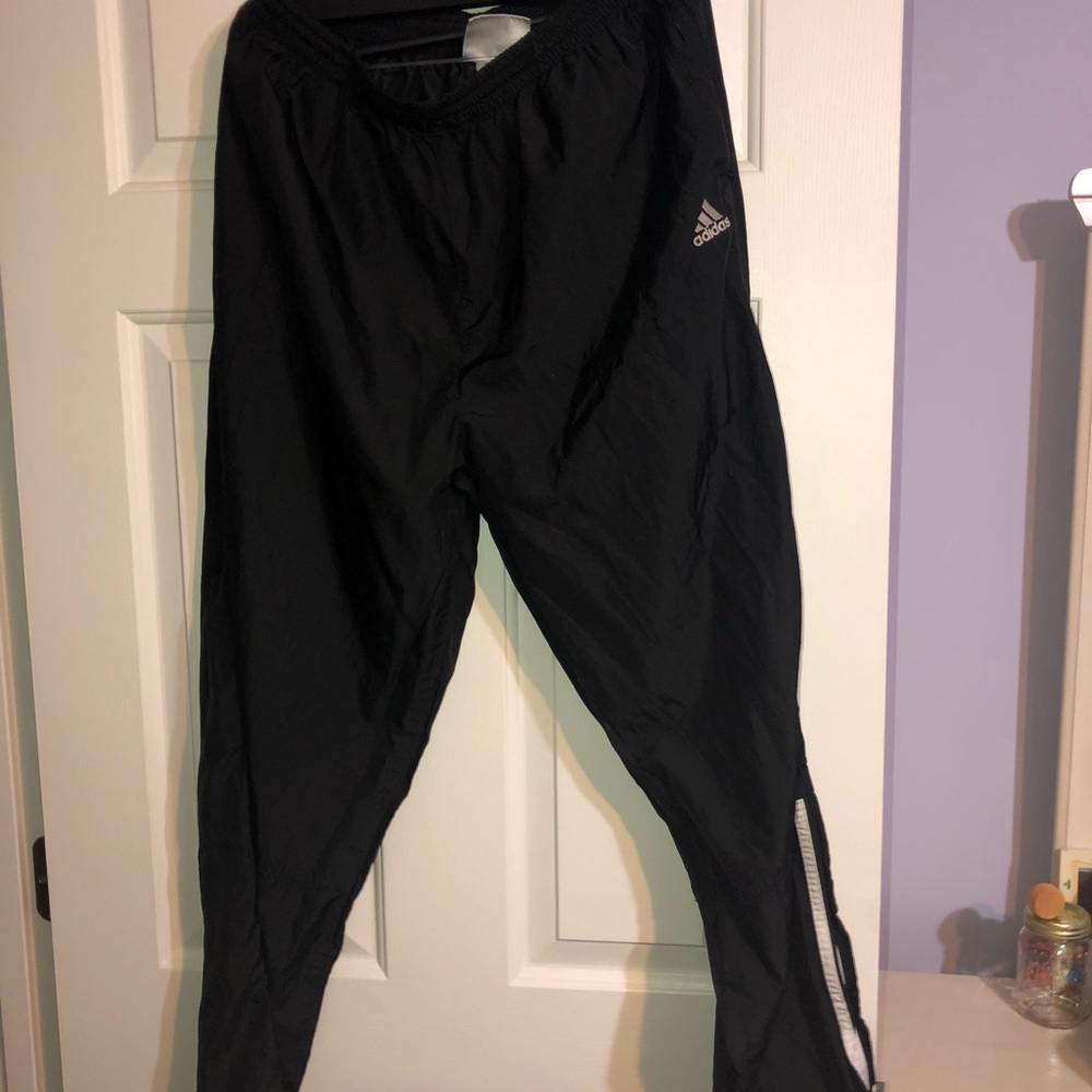 Vintage black Adidas pants